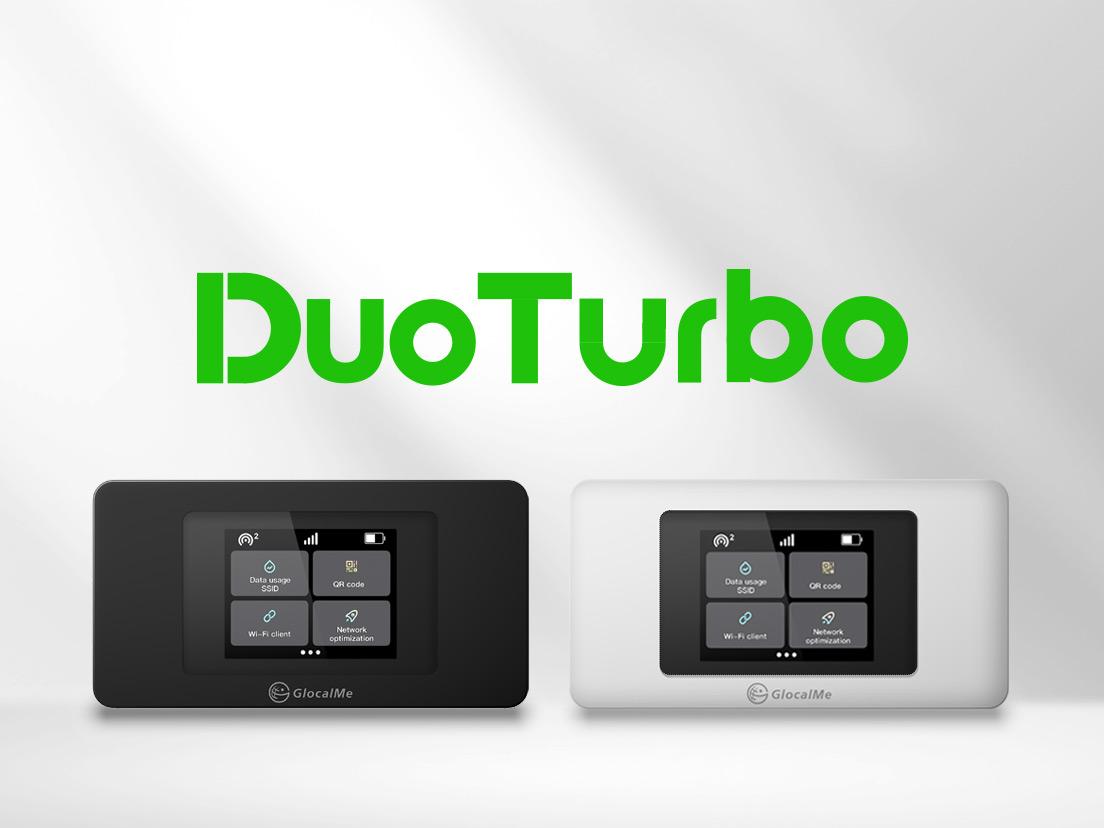 Mobile Hotspot With Dual Modem - GlocalMe DuoTurbo