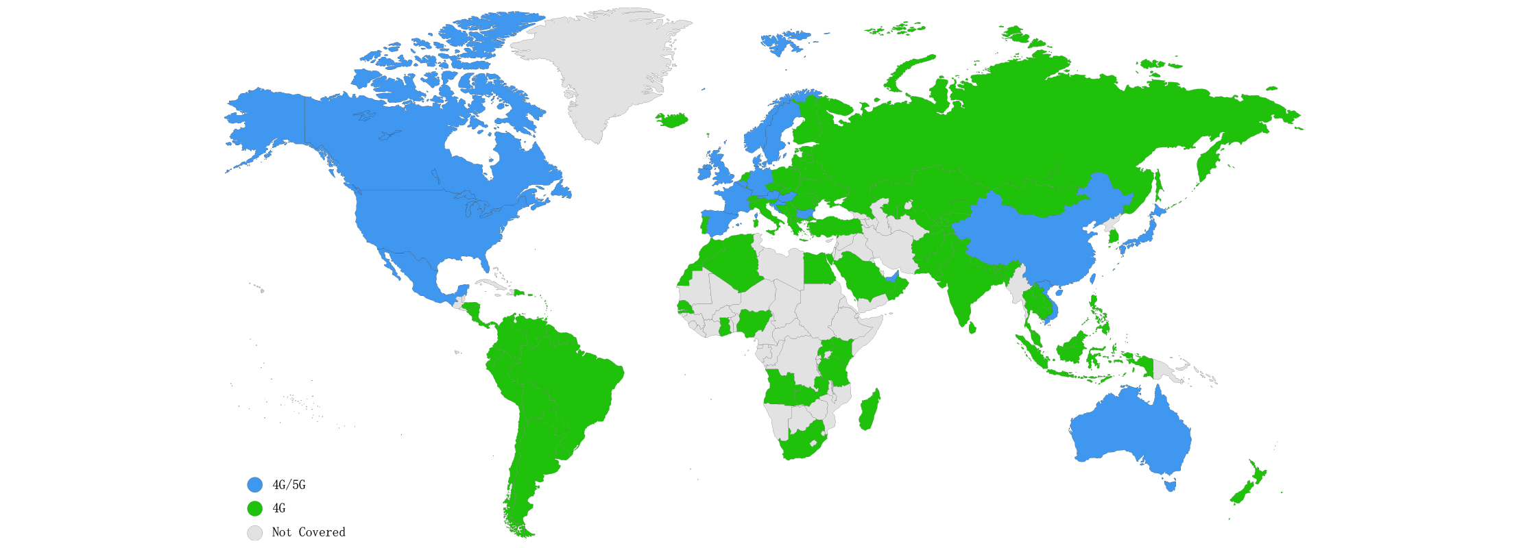 Global Coverage List GlocalMe Fast Secure WiFi Anywhere
